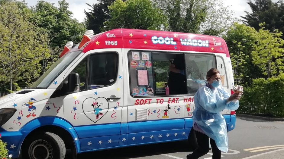 A visit from the Ice Cream Van