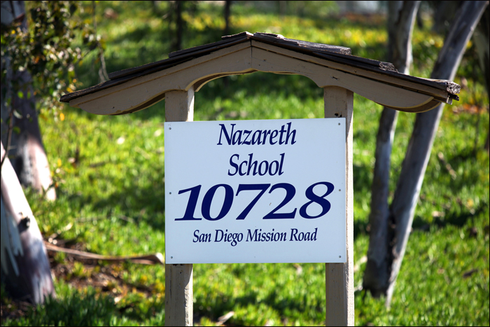 School address sign