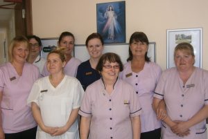 Staff at Ballymote Community Nursing Unit