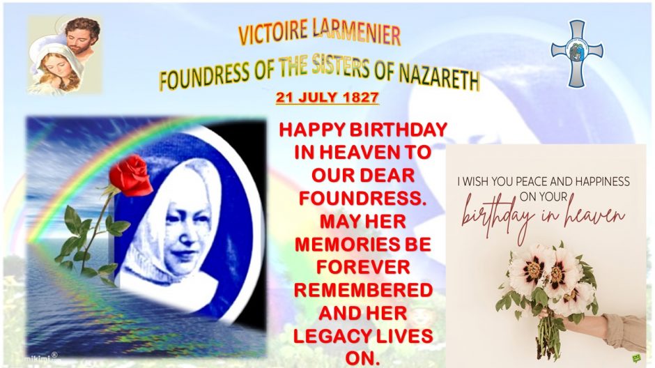 July 21st is the birthday of Victoire Larmenier